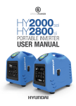 HY2000si Manual - Hyundaipower.ca