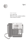 User`s manual SynJ SB67158 DECT 6.0 4