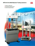 MTS 810 & 858 Material Testing Systems