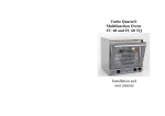 Turbo Quartz® Multifunction Ovens FC 60 and FC 60 TQ