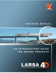 LARSA 4D Introductory Training Manual for Bridge