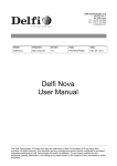 Delfi Nova User Manual