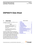 DSP56374 Data Sheet - NXP Semiconductors