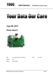 PowerBoard Manual - Your Data Our Care