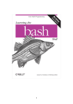 Learning the bash Shell, 3rd Edition