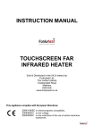 FunkyHeat Touschreen User Manual