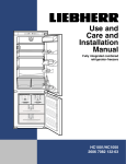 KIKNV 3046 user and care manual