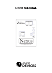 Nexus User Manual, revision 1.8