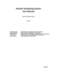 User Manual - Software Engineering I