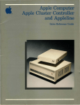 Apple Comp ter Apple Cluster Controller and Appleline