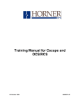 Training Manual for Cscape and OCS/RCS
