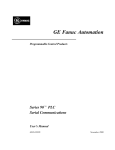 Series 90 PLC Serial Communications User`s Manual