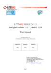 LITEMAX SLD/SLO2115 Sunlight Readable 21.5” LED B/L LCD