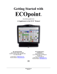 Getting Started with ECOpoint