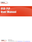 OSD PIP User Manual