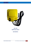 WT-1673 GSM Power Switch USER MANUAL