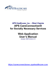 APS CareConnection® Web Application User`s Manual