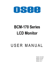 BCM-170 Series LCD Monitor