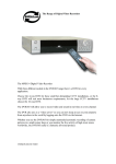 DVR365 Series II (Silver) - Instruction Manual