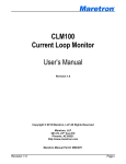 CLM100 User`s Manual