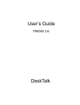 User`s Guide DeskTalk