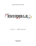User Manual - Lewis Kay`s group at the University of Toronto