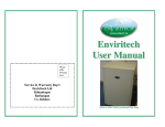 Enviritech User Manual