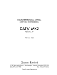 DAT61MK2 - Geonics Limited
