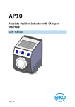 Absolute Position Indicator with CANopen interface User manual
