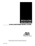 FA160C Installation Manual