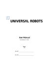 User Manual - Universal Robots Support