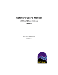 Software User`s Manual