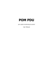 POM PDU User Manual