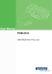 User Manual PCM-2312