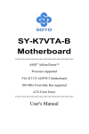 SY-K7VTA-B Motherboard