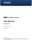 Pepwave MAX User Manual - ican systems international GmbH