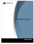 FormPort Server Users Guide