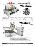 Venture User Manual - Techno CNC Systems