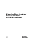 NI Educational Laboratory Virtual Instrumentation Suite II (NI ELVIS