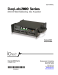 DaqLab/2000 Series User`s Manual