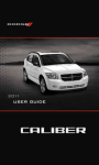 2011 Dodge Caliber User`s Guide