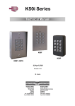 K50i Keypad user manual
