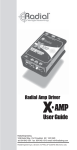 X-Amp manual - Radial Engineering