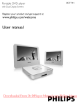 Philips PET711 User Guide Manual - DVDPlayer