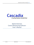 Hybrid Extreme Central Monitoring Software User`s Manual