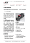 Product Datasheet Laser Gas Detection OEM Modules LGD F200