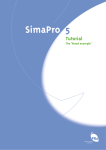 SimaPro Tutorial The `Wood example`