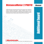 Distance Meter 2 PROTO User Manual