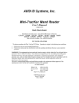 MiniTracker Wand Reader User Manual