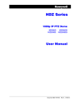 HDZ Series IP PTZ Dome User Manual